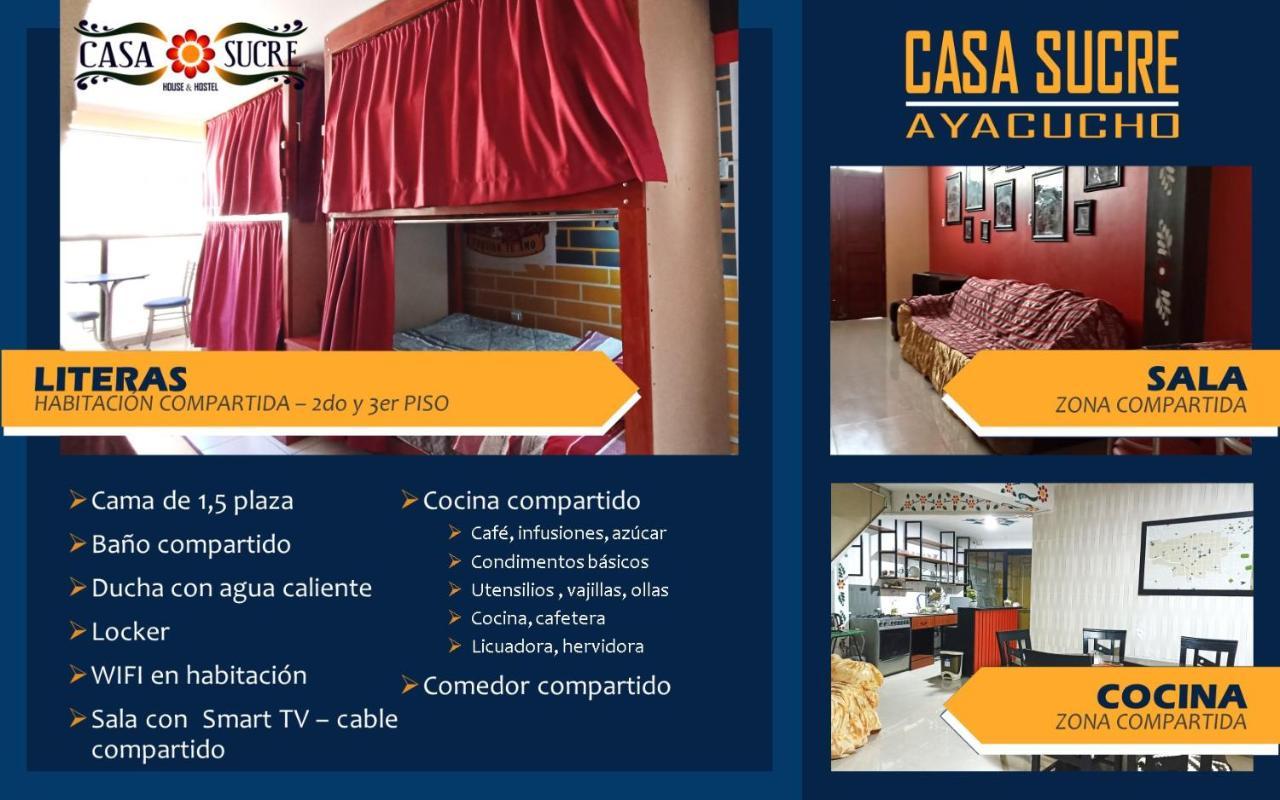 Casa Sucre Hostel أياكوتشو المظهر الخارجي الصورة